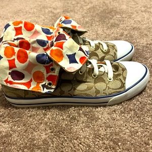 Versatile Coach High Top Shoes❤️